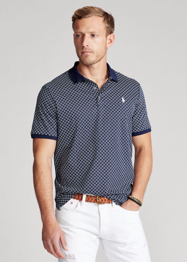 Polos Polo Ralph Lauren Hombre Azul Marino Multicolor - Classic Fit Soft Cotton - HPRXO8920